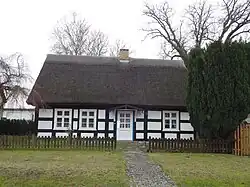 Zabytkowy dom w Luckowie