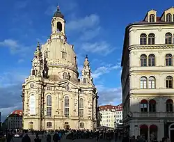 Kościół Marii Panny w Dreźnie, Georg Bähr