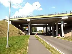 Fragment drogi pod Grabowcem