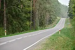 Droga na odcinku między Krynkami i Supraślem (2019)