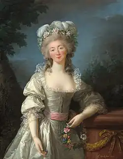 Élisabeth Vigée-Lebrun, Portret Madame du Barry, 1782