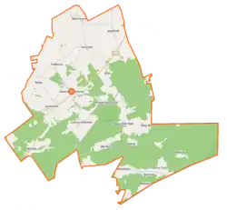 Plan gminy Dubicze Cerkiewne