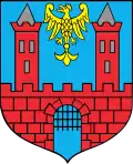 Herb Prudnika używany w latach 1945–1990