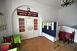 Wejście do sali koncertowej na pierwszym piętrze