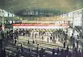 Hala główna dworca w 1975 roku