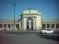 Dworzec Zachodni (zachodnie wejście na dworzec Poznań Główny)