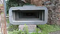 Pancerz zestawu NPS-3 eksponowany w Muzeum Polskiej Techniki Wojskowej