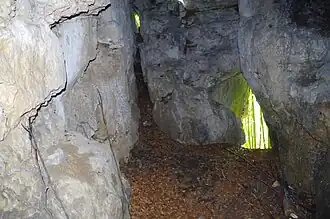 Jaskinia w Dziadowej Skale