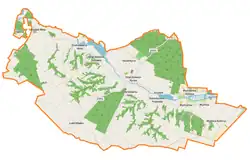 Plan gminy Dzierzkowice