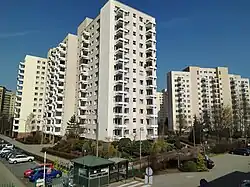 Budynek przy ul. Dzikiej 6 w 2021 roku