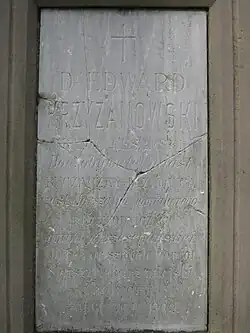 nagrobek E. Krzyżanowskiego