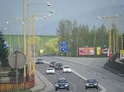 Droga krajowa nr 18 w Rużomberku