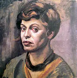 Elfriede Lohse-Wächtler: Autoportret(około 1930)