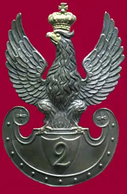 Orzełek z czasów Królestwa Polskiego (kongresowego)