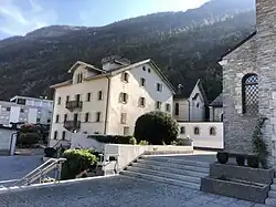 Międzynarodowe Seminarium św. Piusa X w Écône – budynek administracyjny