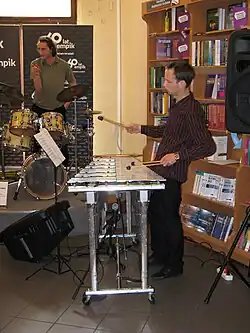 Rafał Gorzycki i Paweł Nowicki w Toruniu, czerwiec 2008 r.