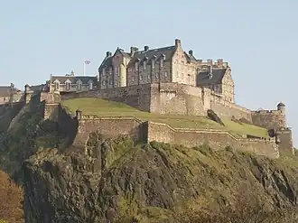 Zamek w Edynburgu