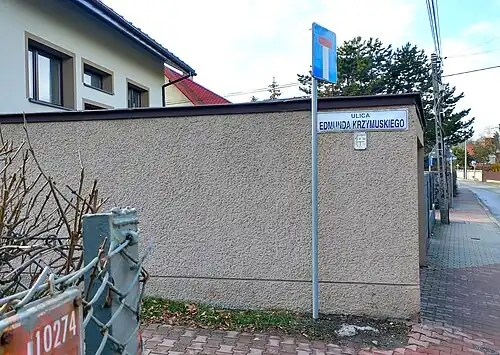 Ulica Krzymuskiego na krakowskim Bieżanowie