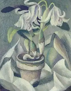 Białe orchidee, 1921–1922