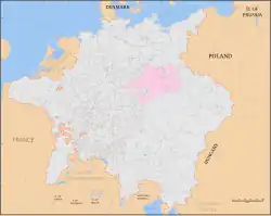 Mapa opisywanego kraju