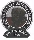 Emblemat przewodnika psa służbowego