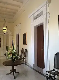 Wejście do Sali Giorge'a Borg Oliviera