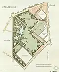 Plan parku 1908.