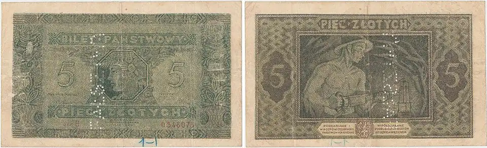 Fałszerstwo pięciozłotówki 1926