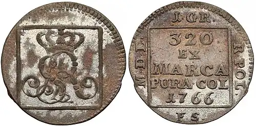 Grosza srebrnego (1766)