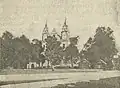 Fotografia kościoła z książki Nasze Kresy z 1917 roku
