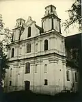 Kościół w 1939 r.