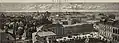 Panorama Warszawy z kopuły kościoła ewangelickiego, przed 1874