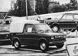 Polski Fiat 126p BOMBEL