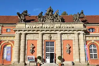 Stary Zamek w Poczdamie – Stajnie Królewskie, Georg Wenzeslaus von Knobelsdorff