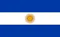 Flaga Argentyny 1818–1830