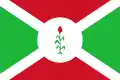 Flaga Burundi 1966–1967