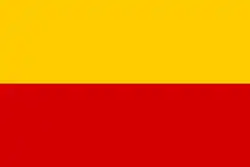 Historyczna flaga Królewskiej Huty