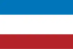 Rewers obecnej flagi