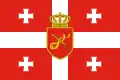 Flaga wojenna Gruzji