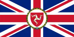 Flaga gubernatora porucznika wyspy Man