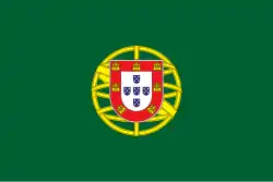 Flaga Prezydenta Portugalii.