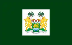 Flaga Sierra Leone