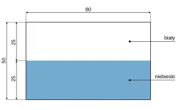 Wymiary flagi Krakowa.