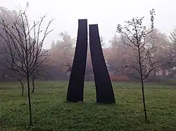 Forma przestrzenna Zbigniewa Dłubaka - Park Kajki w Elblągu