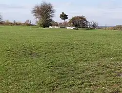 Zrekonstruowany fragment muru