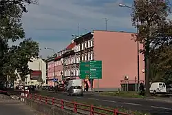 Fragment zabudowy na ulicy Wrocławskiej