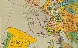 Mapa opisywanego kraju