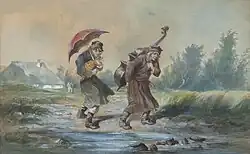 Wędrowni muzykanci, 1884