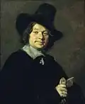 Frans Hals, Portret mężczyzny, 1655–1660