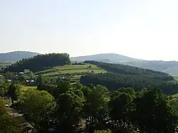 Góra Kalwaria – widok z wieży kościelnej